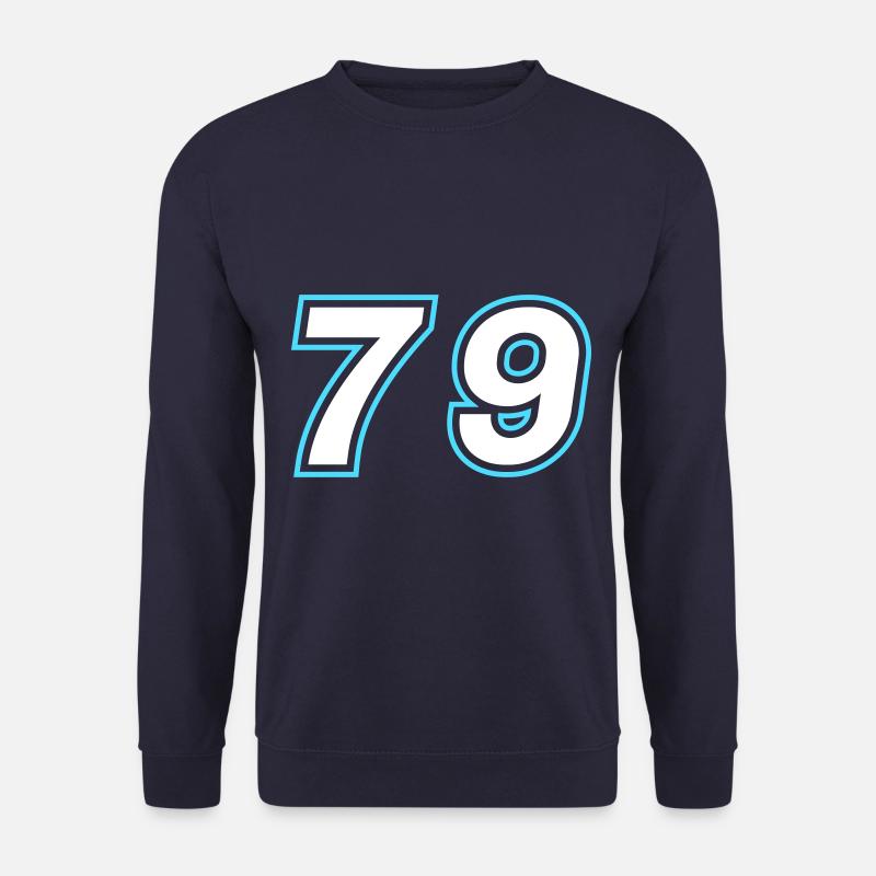 79 number symbol - Unisex Sweatshirt - navy