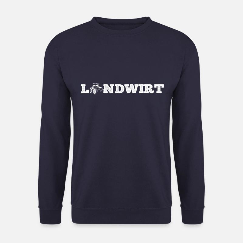 Traktor - Bauer - Landwirt - Landwirtschaft Stolz - Unisex Pullover - Navy