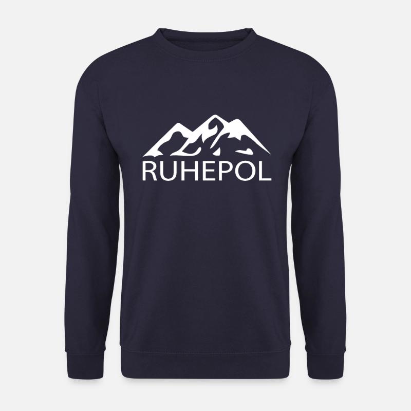 Berge Ruhepol - Unisex Pullover - Navy