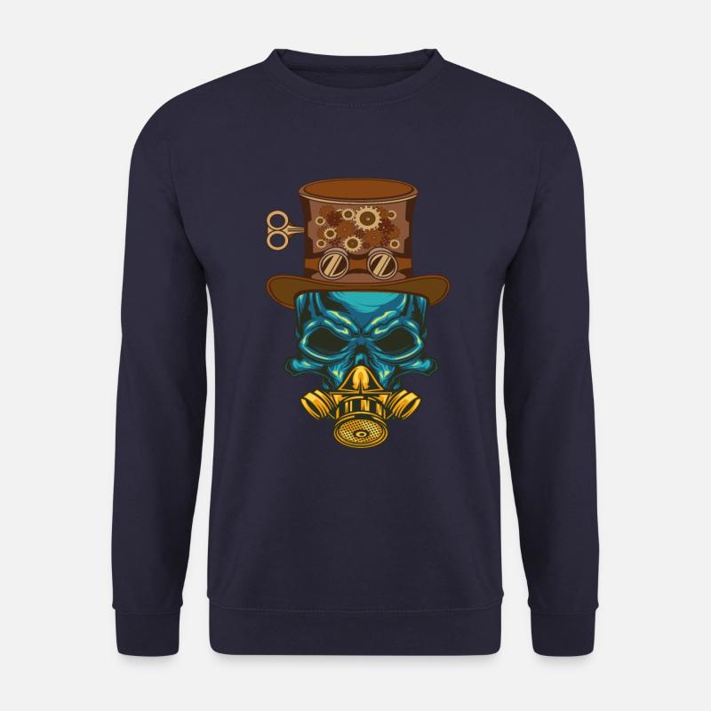 Steampunk Steampunker Steampunks Steampunkers - Unisex Pullover - Navy
