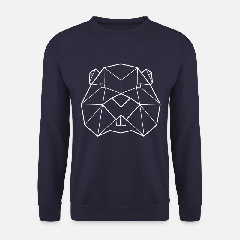 Beaver polygon - Unisex Sweatshirt - navy