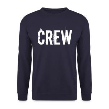 équipage - Sweat-shirt Unisexe - marine - Devant - Alina (178cm) & Michal (187cm)