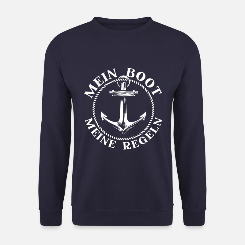 Kapitän Spruch - Unisex Pullover - Navy