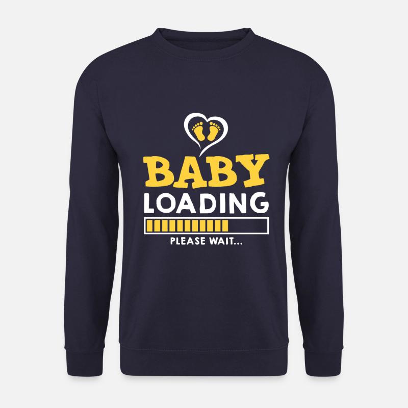 Baby Loading Lustig Schwangerschaft - Unisex Pullover - Navy