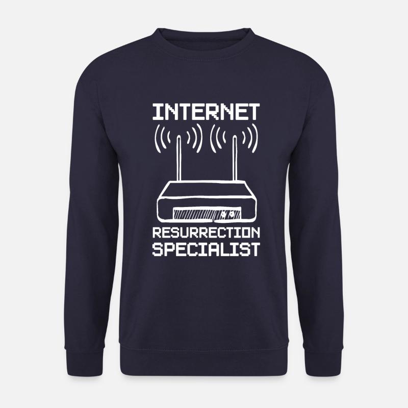 Administrateur informatique Internet - Sweat-shirt Unisexe - marine