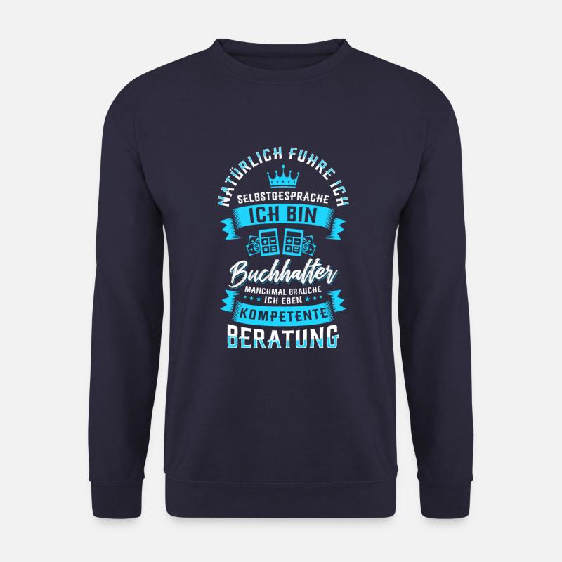 Buchhalterin Spruch - Unisex Pullover - Navy
