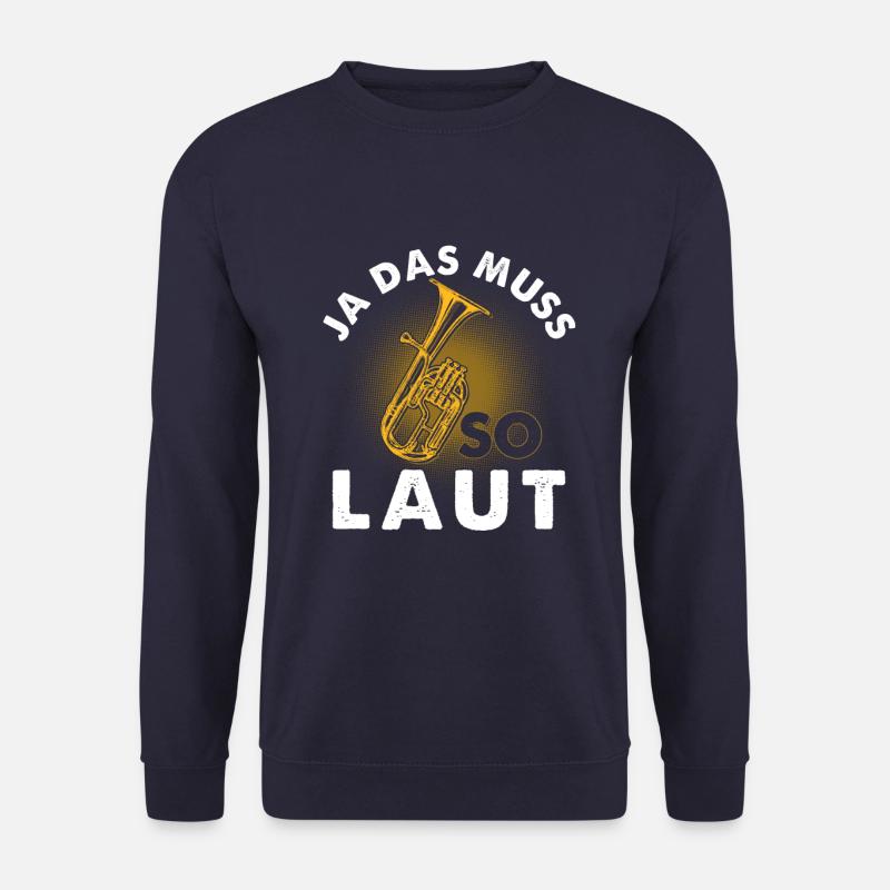 Horn Ja das muss so laut - Unisex Pullover - Navy