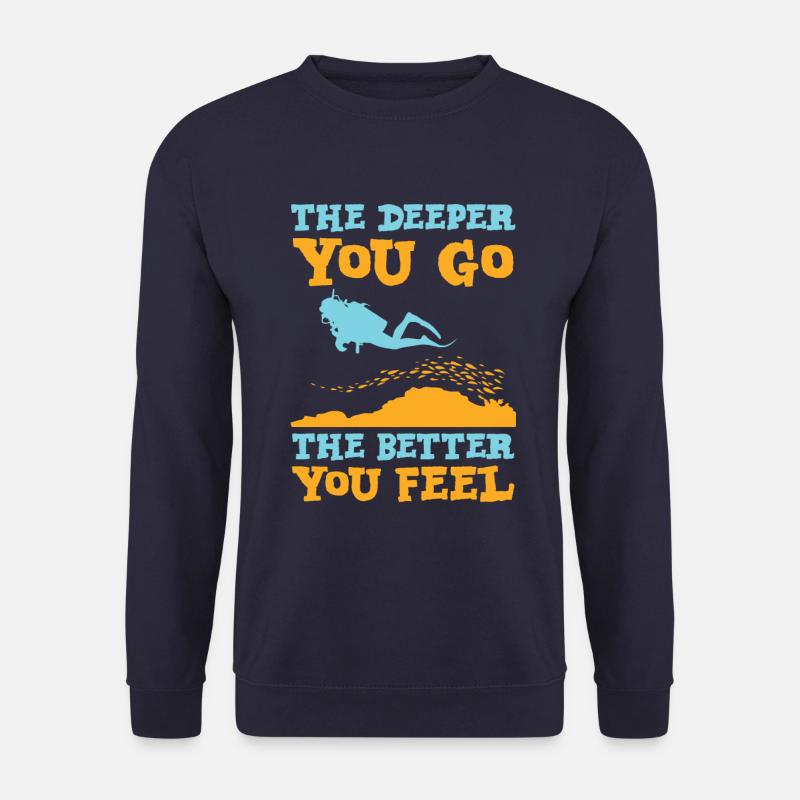 Tauchen Scuba Dive Taucher - Unisex Pullover - Navy