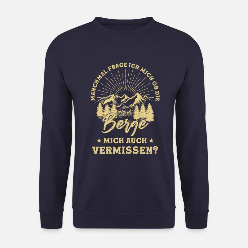 Berg Spruch - Unisex Pullover - Navy