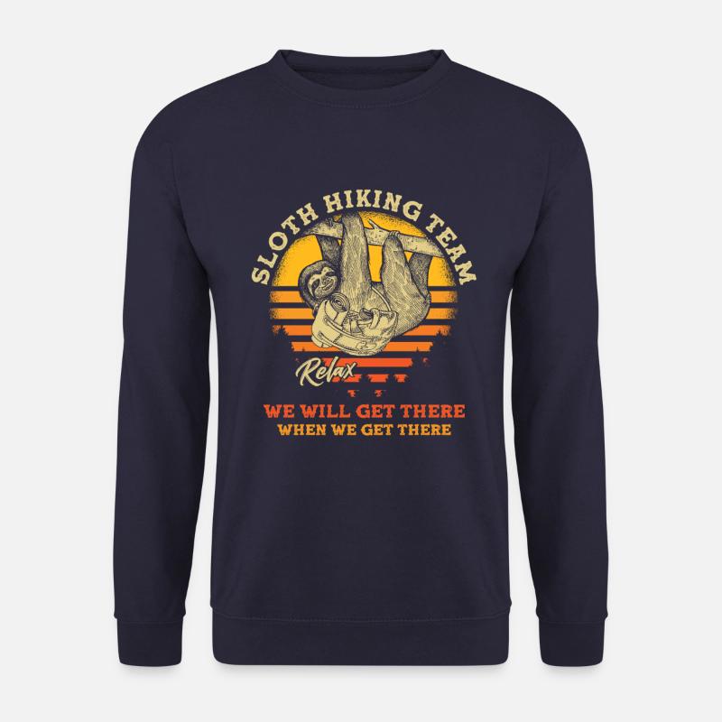 Sloth Hiking Team - Unisex Pullover - Navy