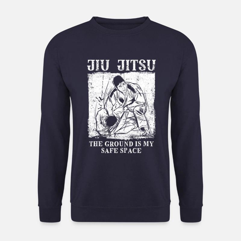 Jiu Jitsu Spruch - Unisex Pullover - Navy