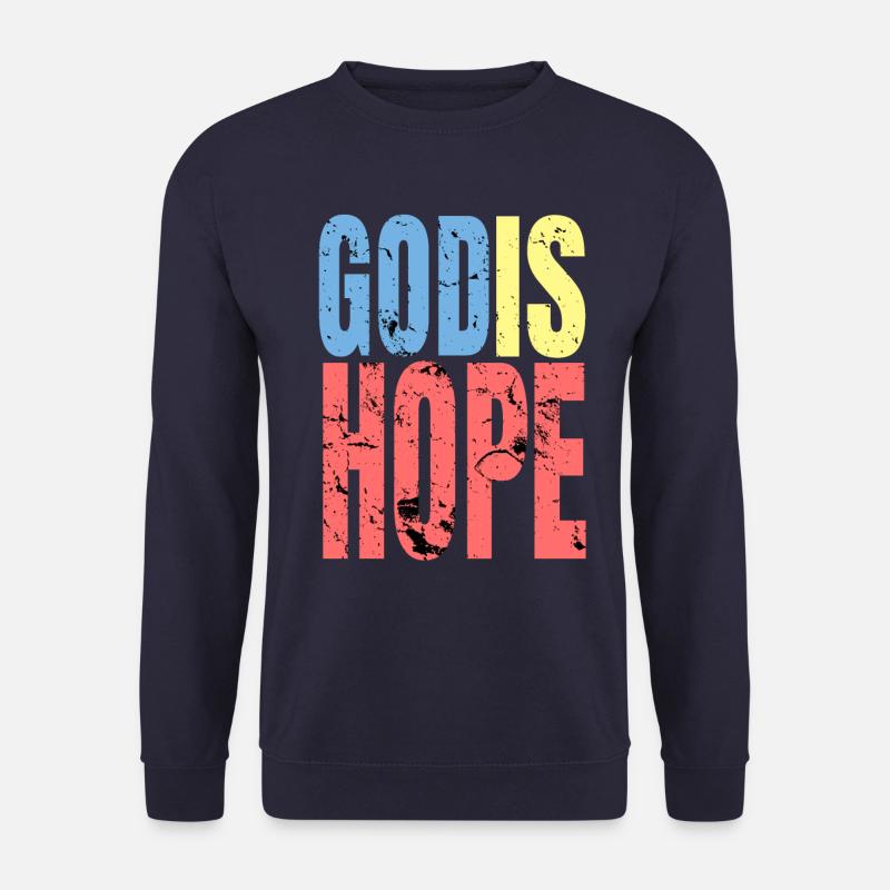 God Hope - Unisex Pullover - Navy