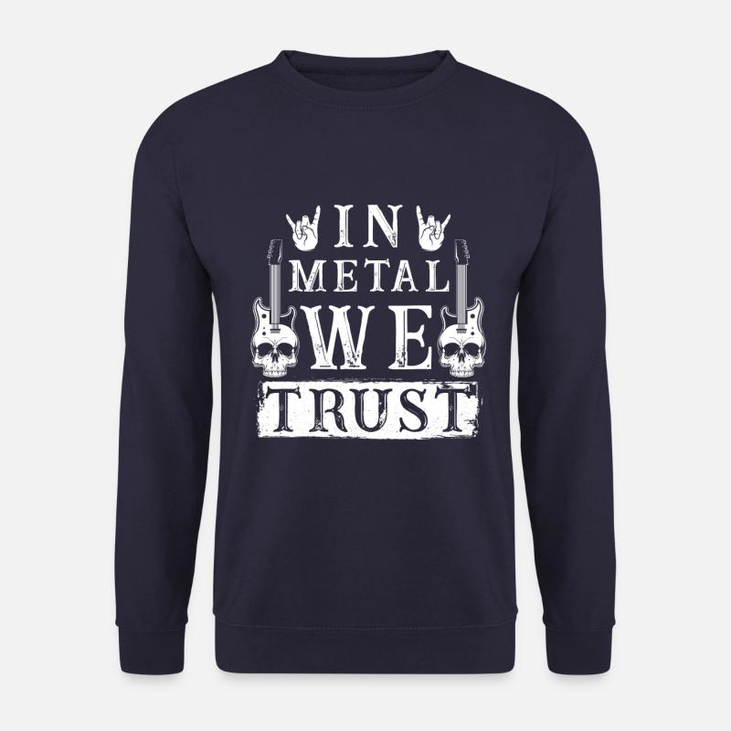 In Metal we trust - Unisex Pullover - Navy