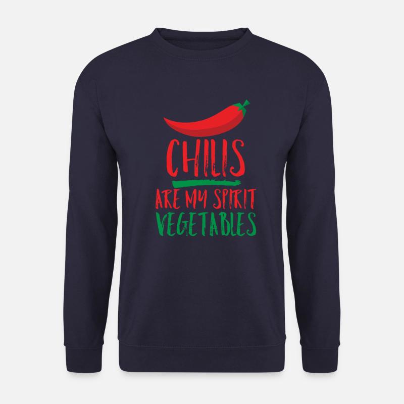 Chilli Saying - Unisex Sweatshirt - navy
