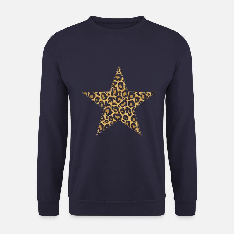 Stern Leopard - Unisex Pullover - Navy