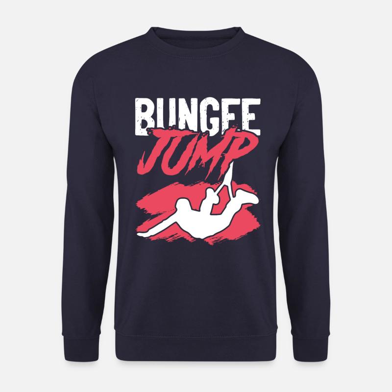 Bungee-jumping Sprung - Unisex Pullover - Navy