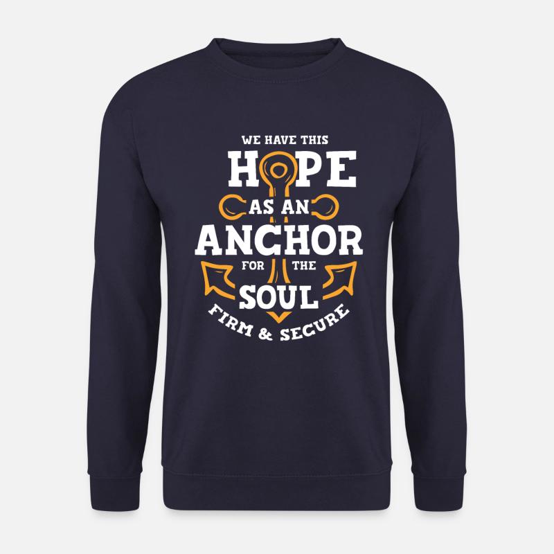 Hoffnung Bibel - Unisex Pullover - Navy