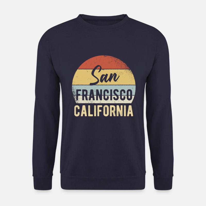 San Francisco Kalifornien - Unisex Pullover - Navy