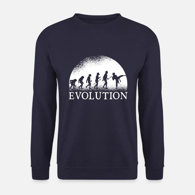 Évolution du karaté - Sweat-shirt Unisexe - marine