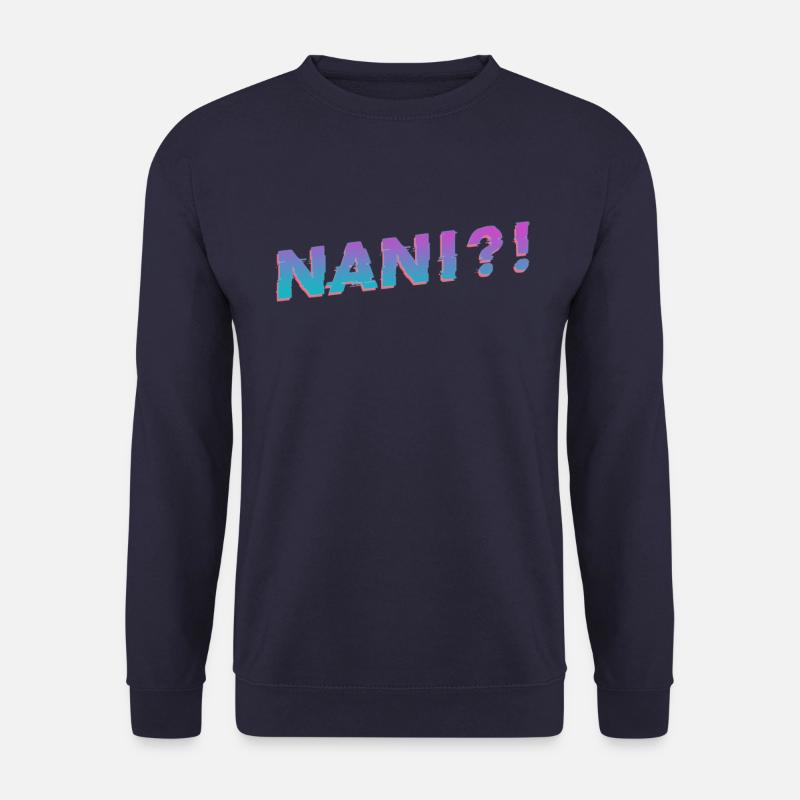 Nani Meme Vapor Wave - Unisex Pullover - Navy