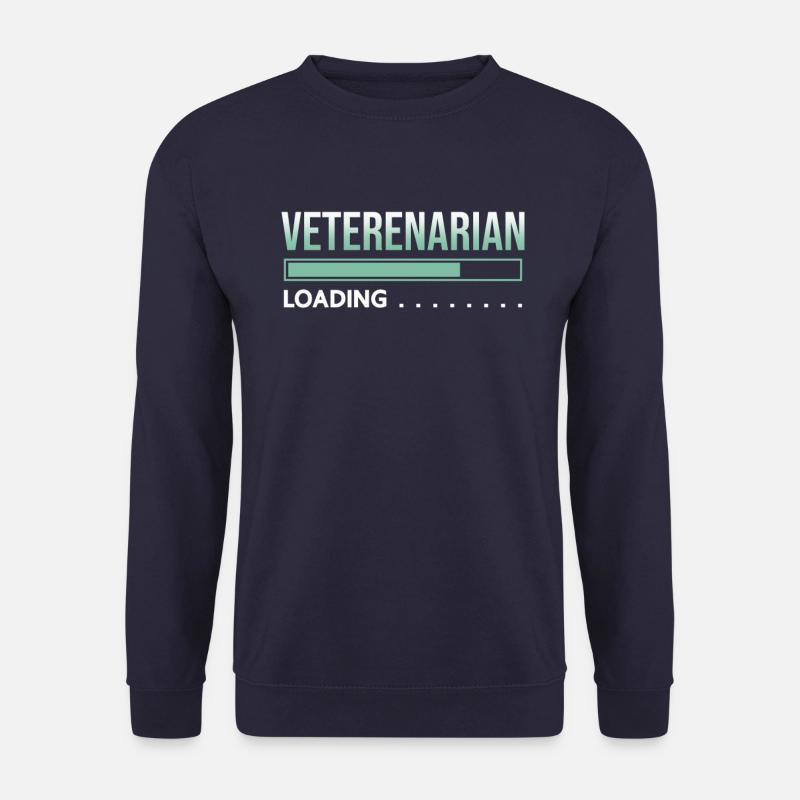 Veterinarian laoding - Unisex Sweatshirt - navy