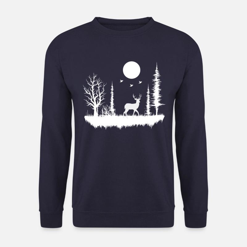 Forest Nature Wilderness - Unisex Sweatshirt - navy