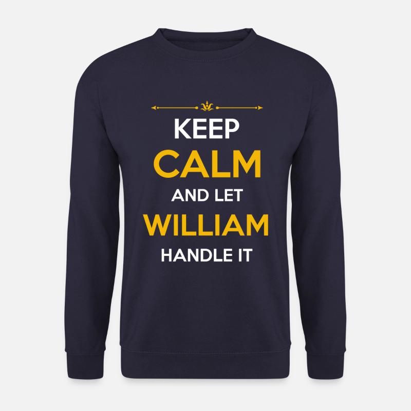 William Name Gift - Unisex Sweatshirt - navy