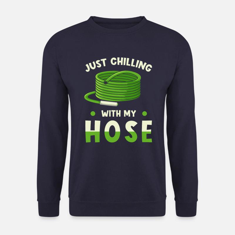 Garten Gärtner Spruch lustig - Unisex Pullover - Navy