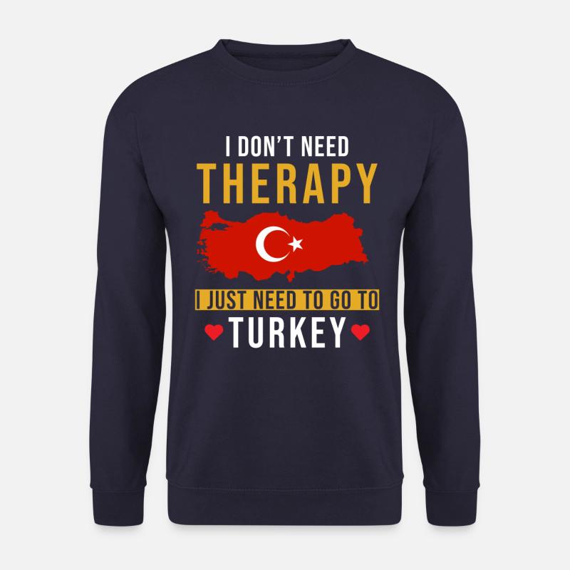 Türkei Urlaub Spruch lustig - Unisex Pullover - Navy