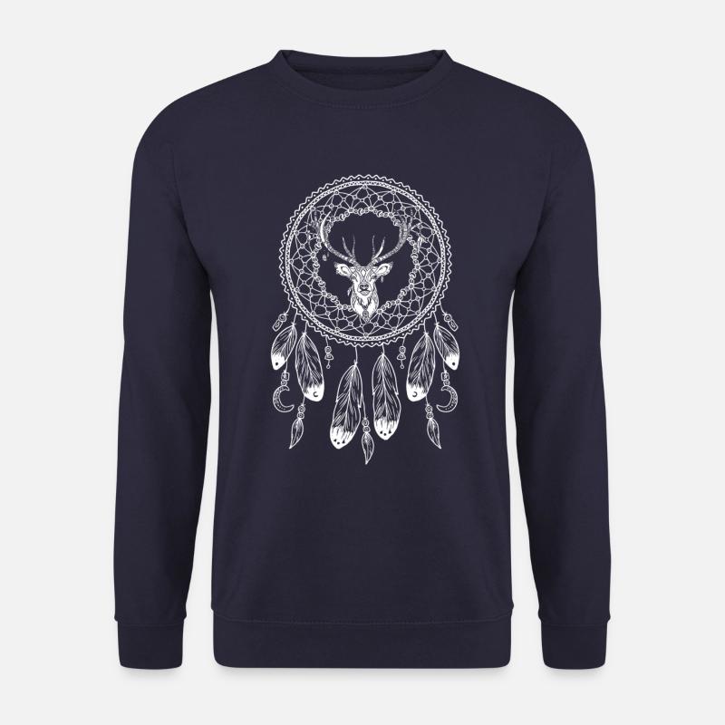 Sternzeichen Native American Hirsch - Unisex Pullover - Navy