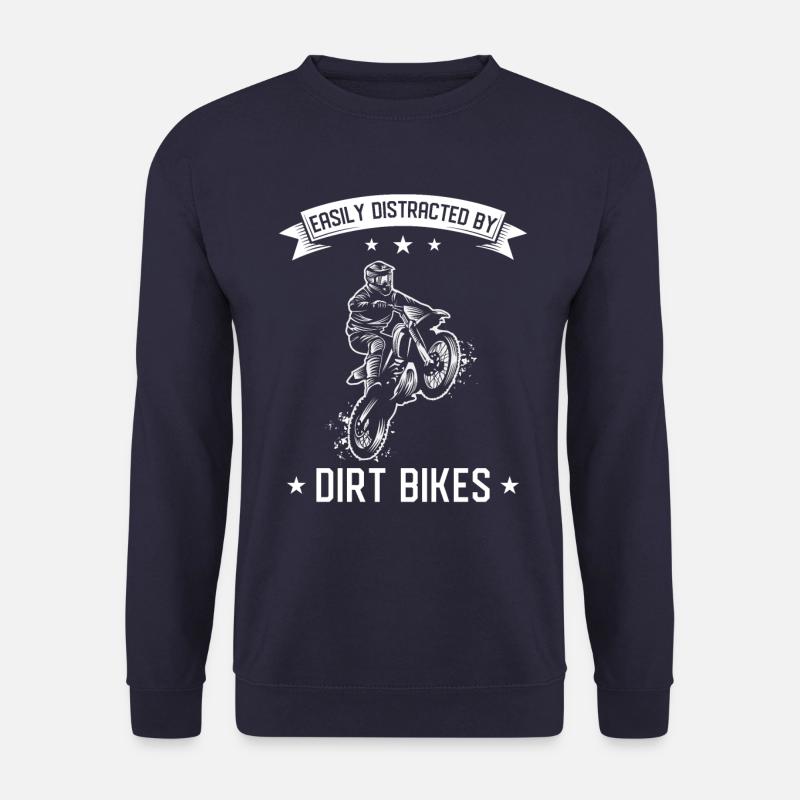 DirtBike Geschenke - Unisex Pullover - Navy