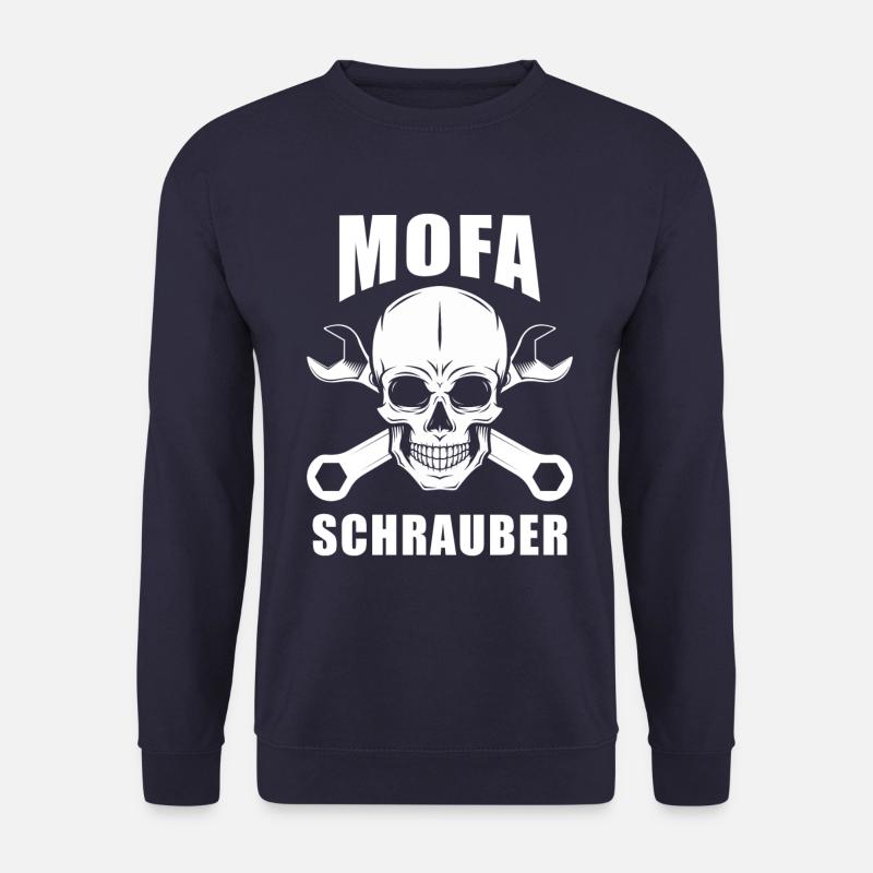 Mofa Schrauber Mofaschrauber - Unisex Pullover - Navy
