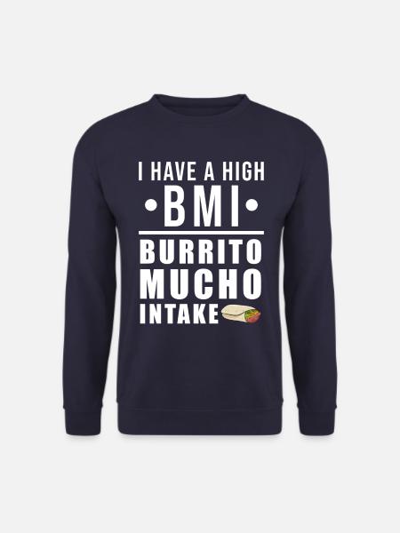 burrito - Unisex Sweatshirt - navy