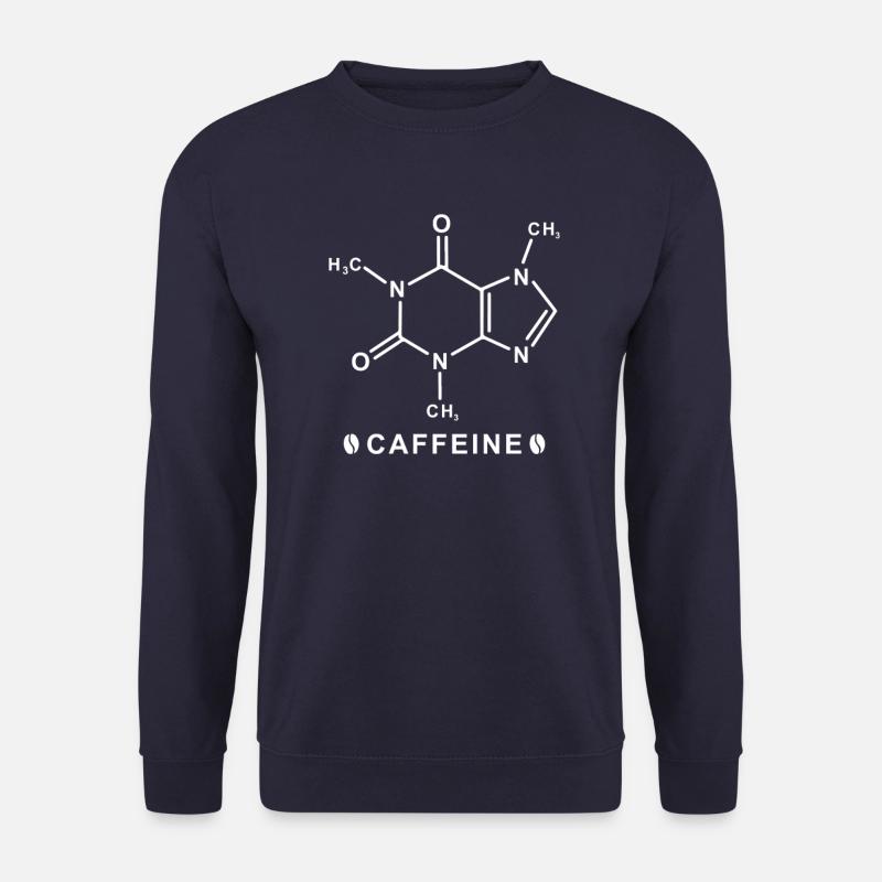 caffeine - Unisex Sweatshirt - navy