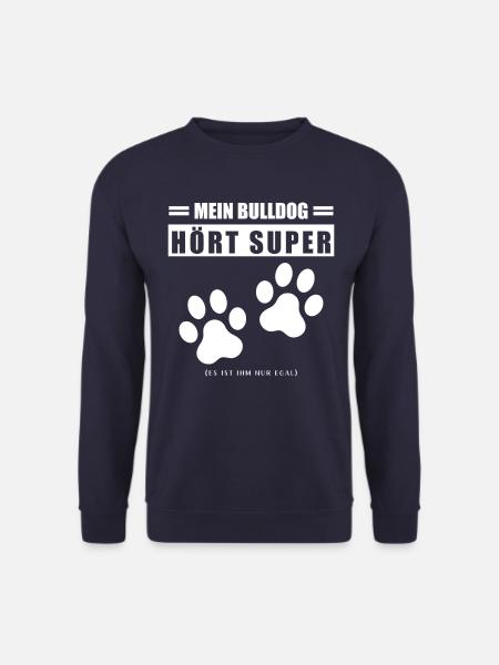 Bulldog - Unisex Pullover - Navy