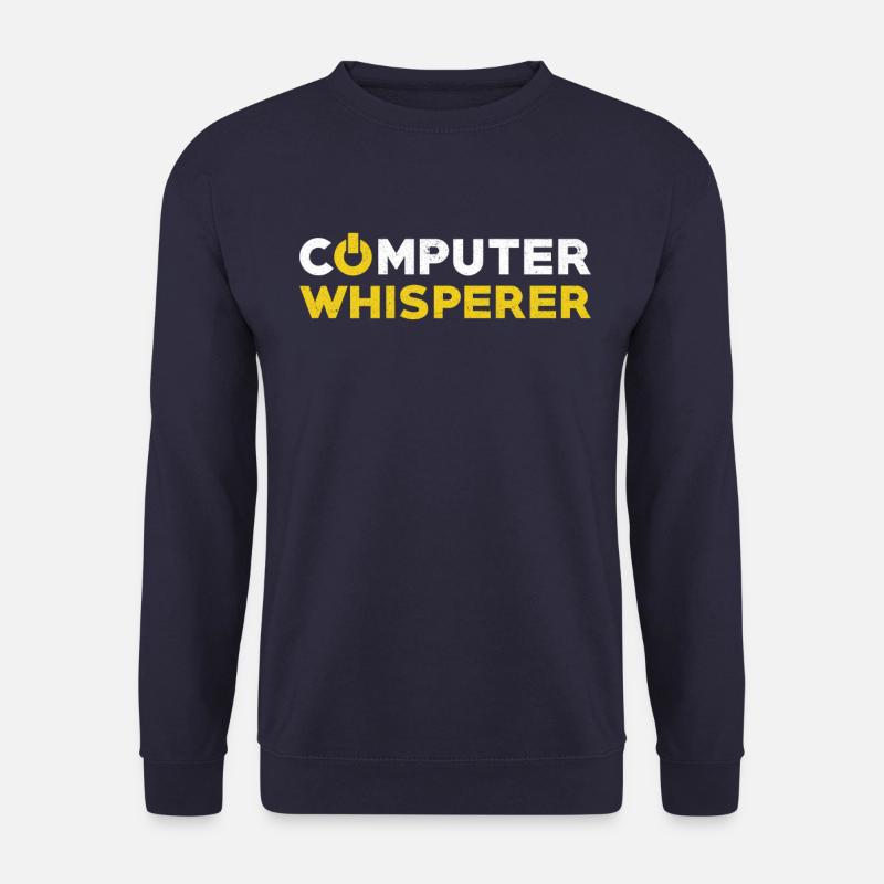 Computer scientist gift computer - Unisex Sweatshirt - navy