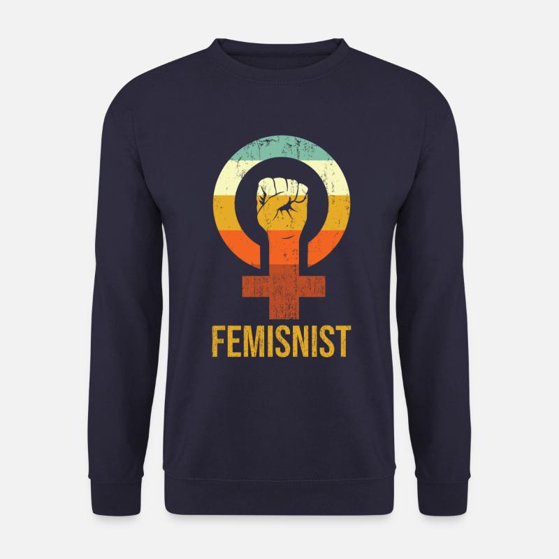Feminismus Design Symbol - Unisex Pullover - Navy