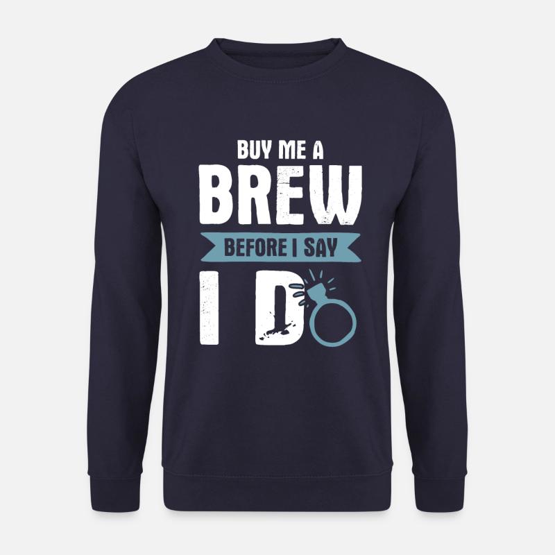 Bräutigam ring groom - Unisex Pullover - Navy