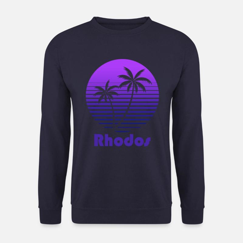 Rhodos Griechenland - Unisex Pullover - Navy