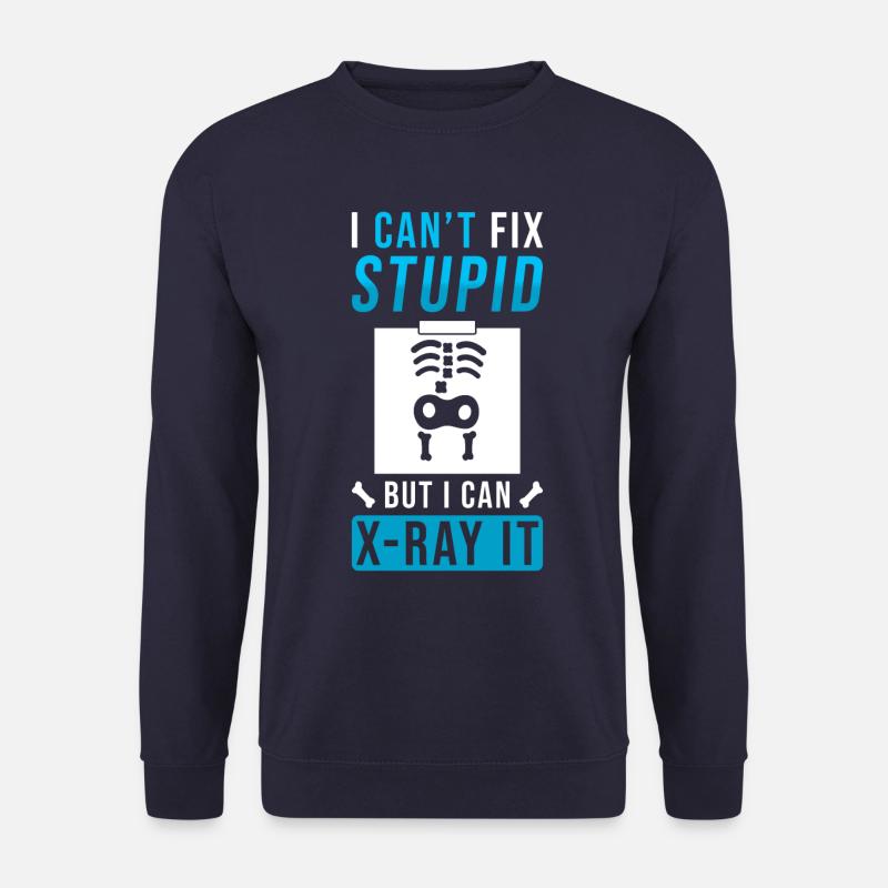 X-ray radiologist gift - Unisex Sweatshirt - navy