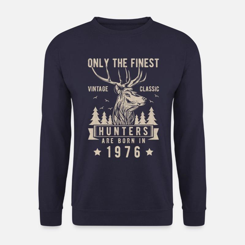 Hunter gift 1976 - Unisex Sweatshirt - navy