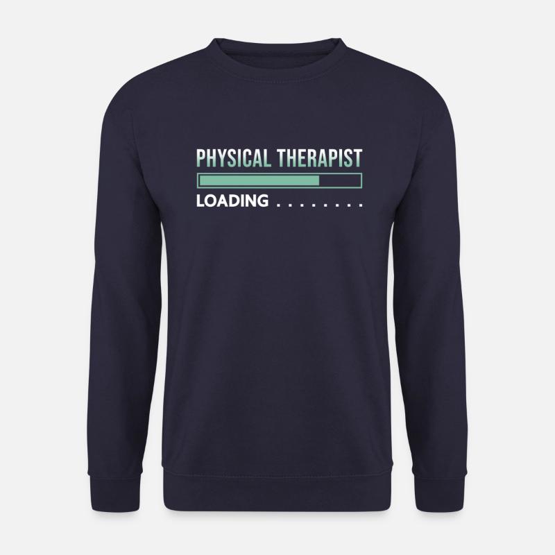 Physiotherapist Loading - Unisex Sweatshirt - navy
