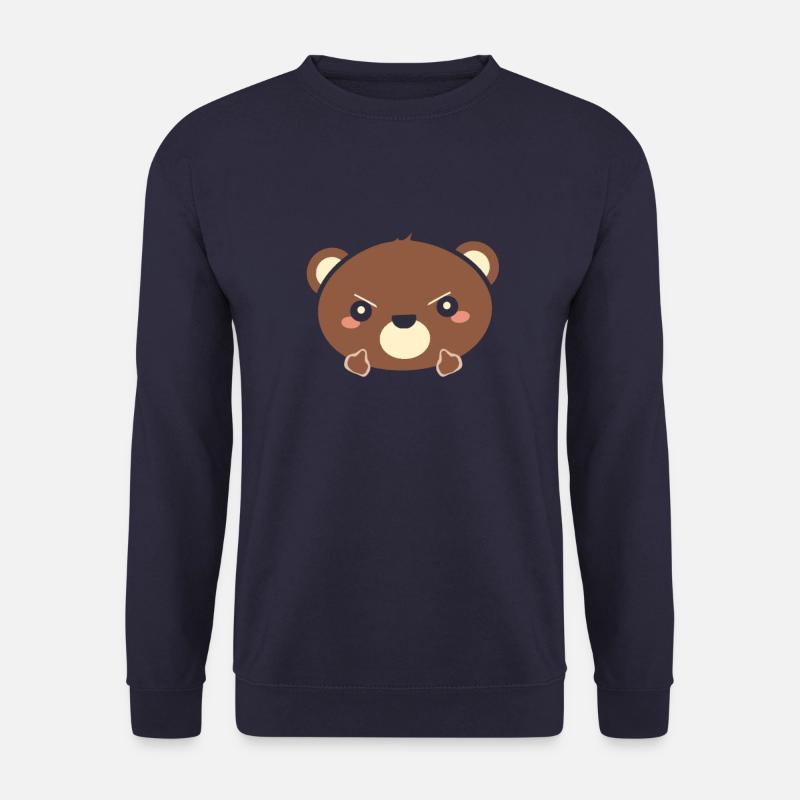 Bär Mittelfinger - Unisex Pullover - Navy