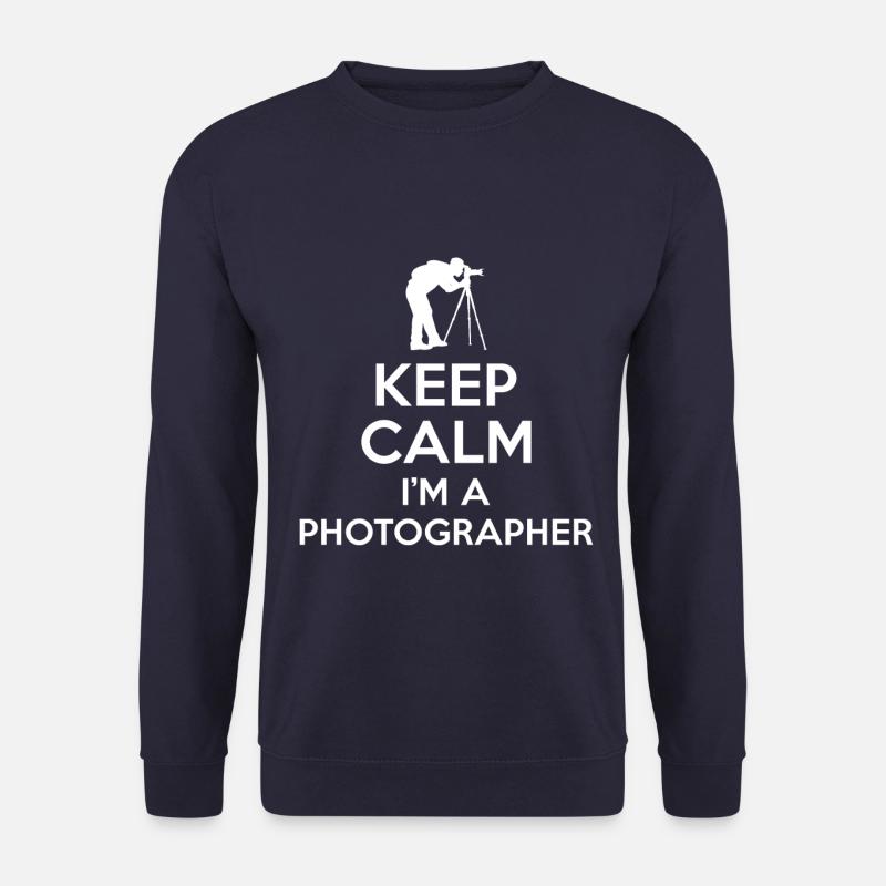Keep calm Photographer - Unisex Pullover - Navy