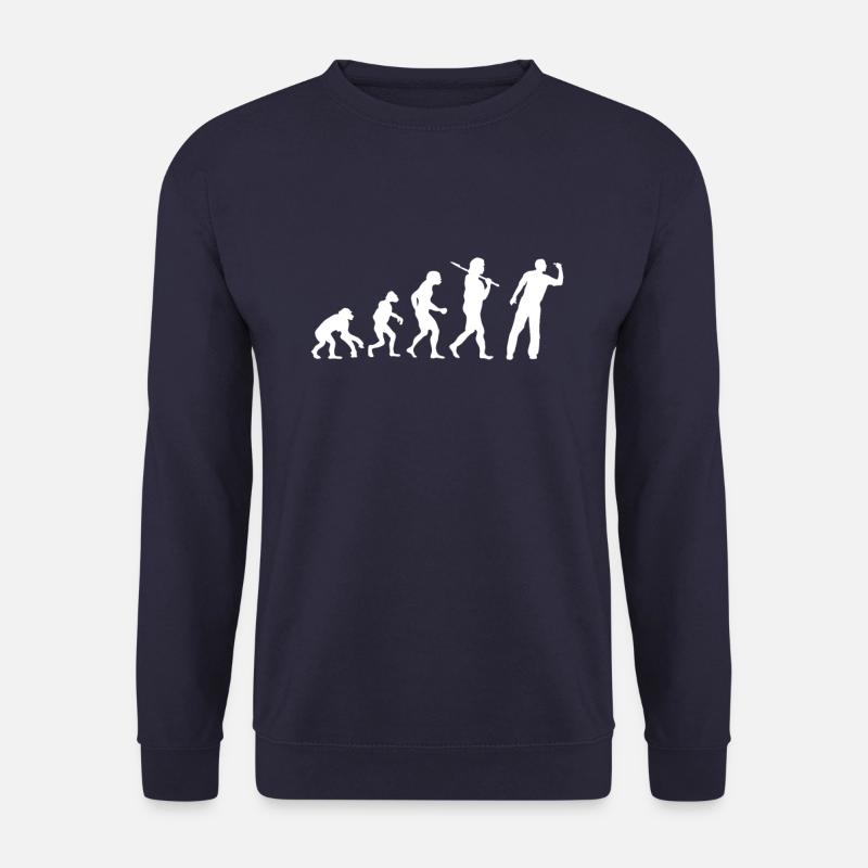 Evolution Dart - Unisex Sweatshirt - navy