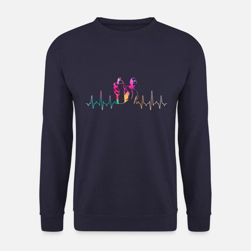 Graffiti - Unisex Pullover - Navy