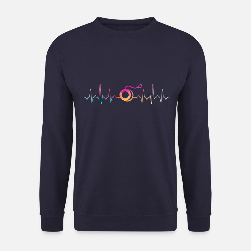 JoJo YoYo Hearbeat - Unisex Pullover - Navy