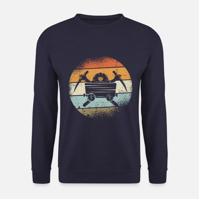 mining - Unisex Sweatshirt - navy