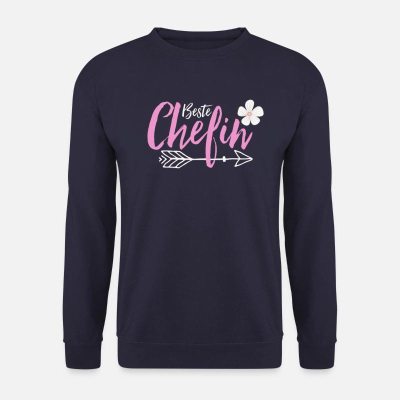 Beste Chefin - Unisex Pullover - Navy