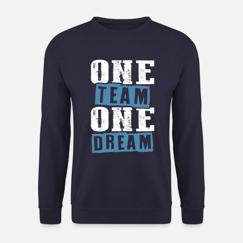 team badminton - Unisex Sweatshirt - navy